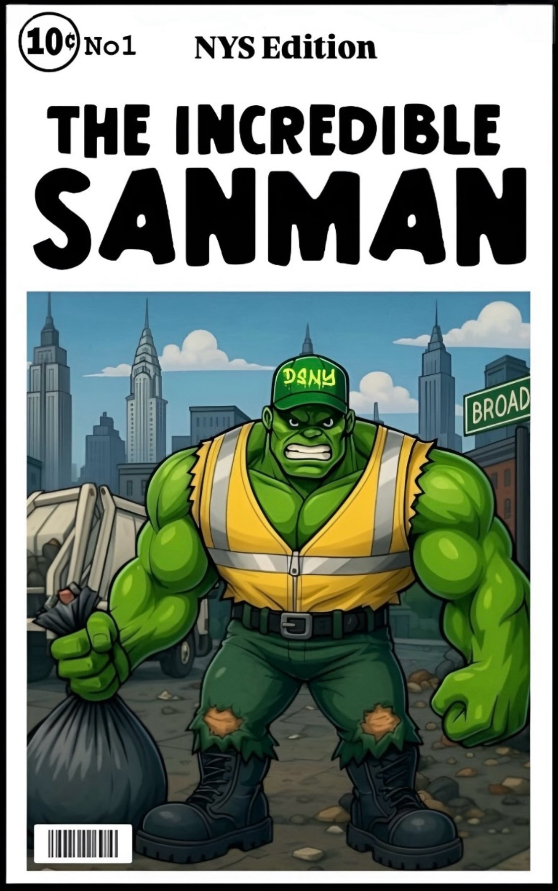 New York's Strongest Incredible Sanman Tee