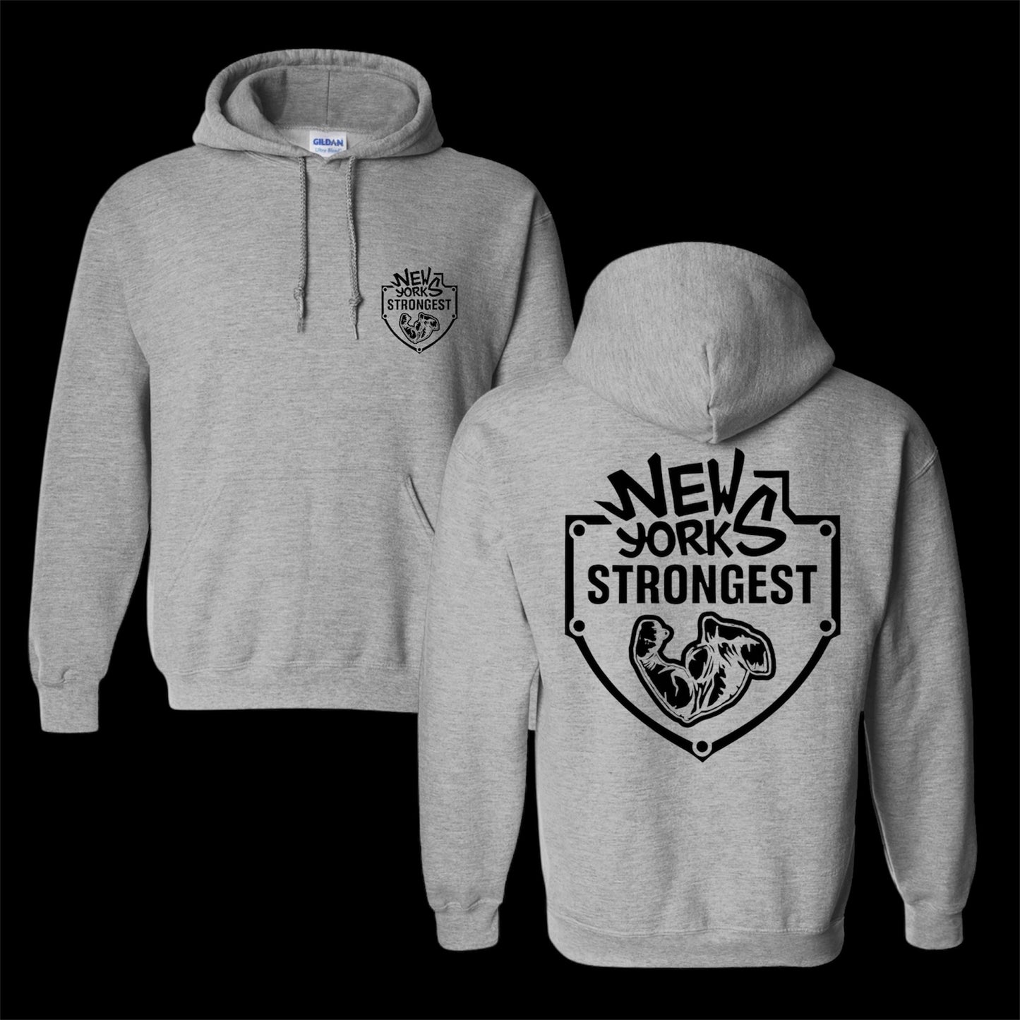Strongman Shield Hoodie