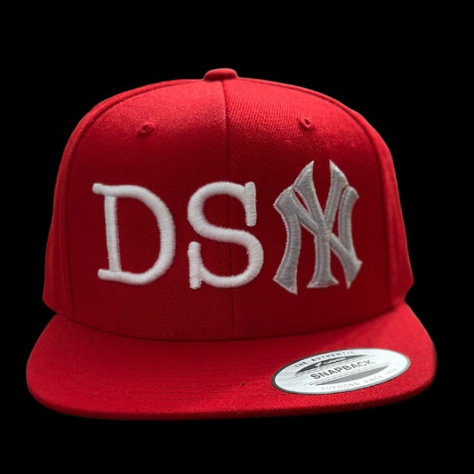 New York's Strongest BX Snapback Red/Gray Colorway