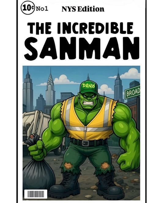 New York's Strongest Incredible Sanman Sticker Pack