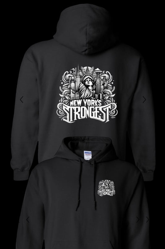 New York's Strongest Liberty Hoodie