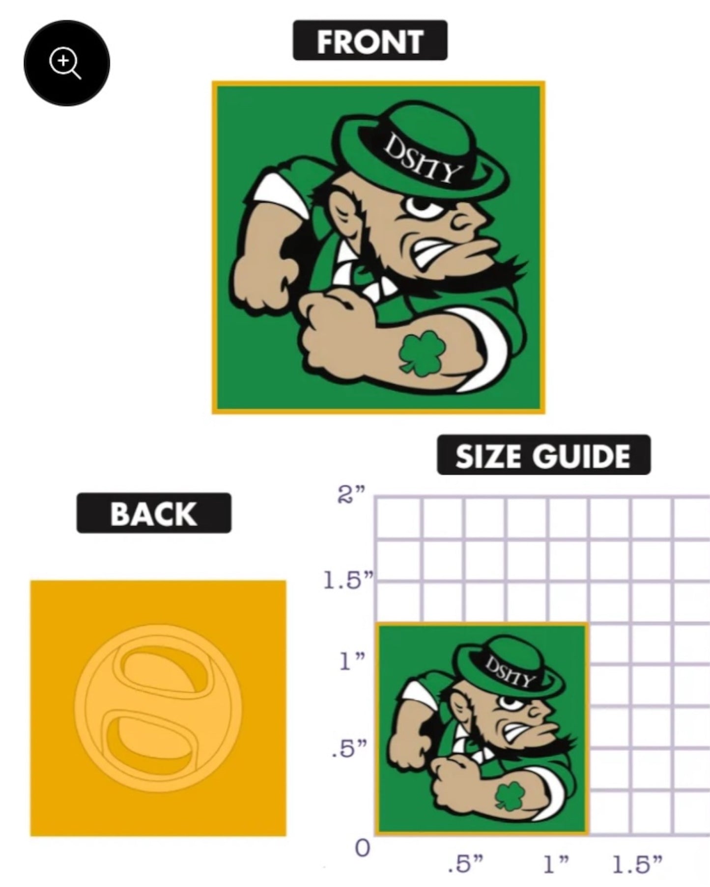 New York's Strongest Irish Pin