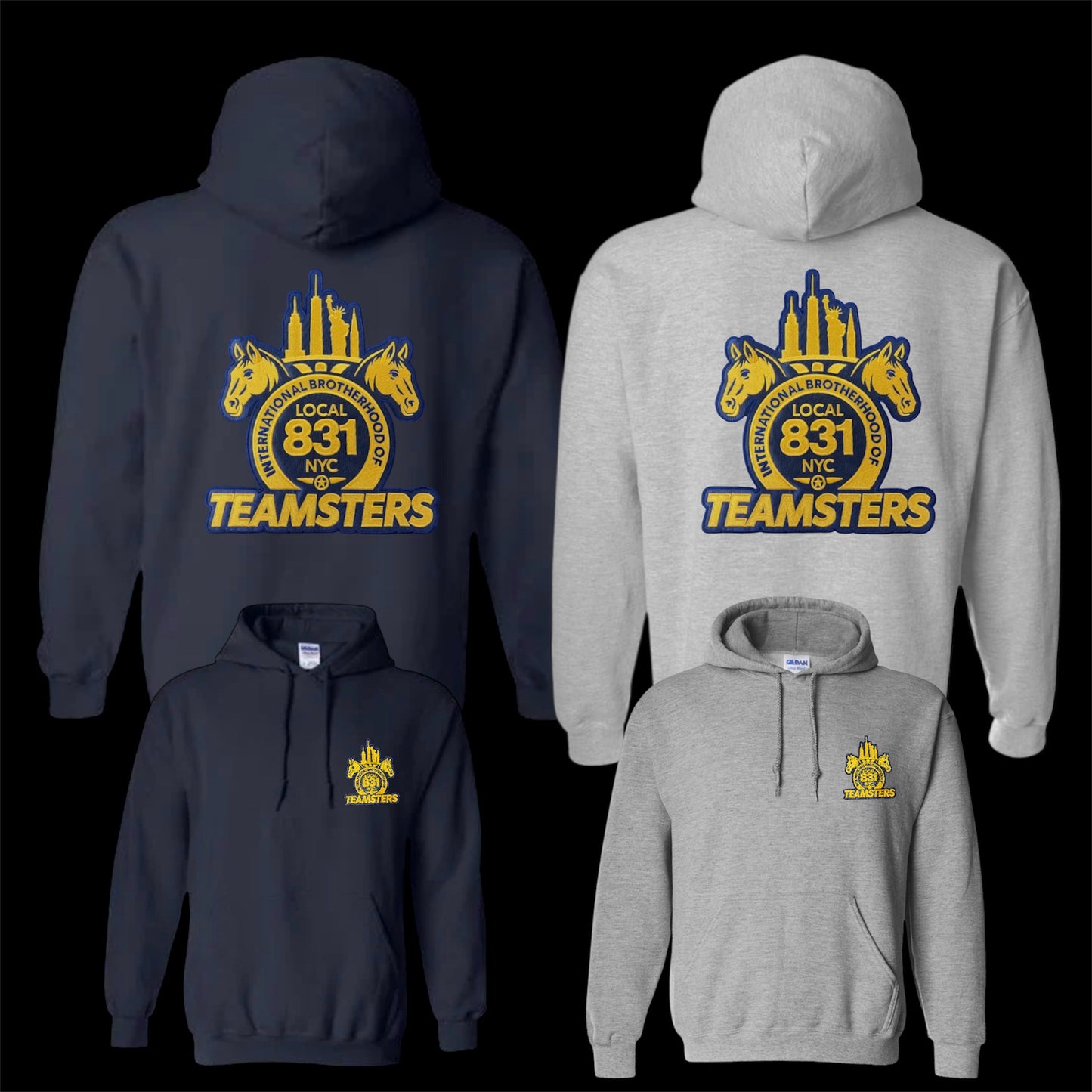 831 Embroidered Hoodie